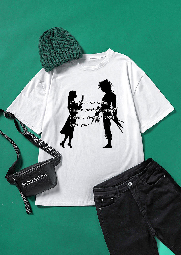 

T-shirts Tees Movie Characters Graphic T-Shirt Tee in White. Size: ,M,L,XL