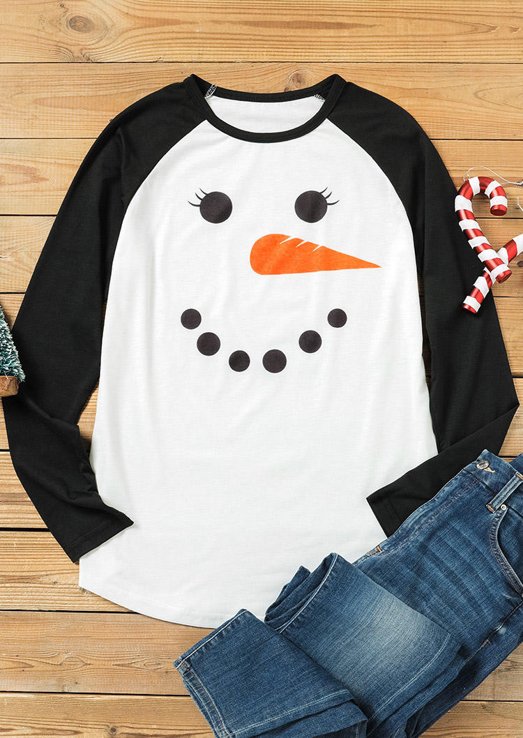 

Matching Outfits Mommy & Me Christmas Snowman T-Shirt Tee in Women. Size: ,M,L,XL
