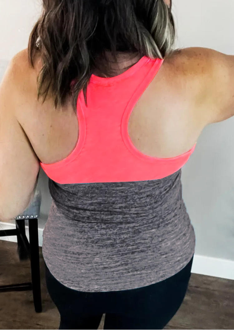 Color Block Racerback Tank