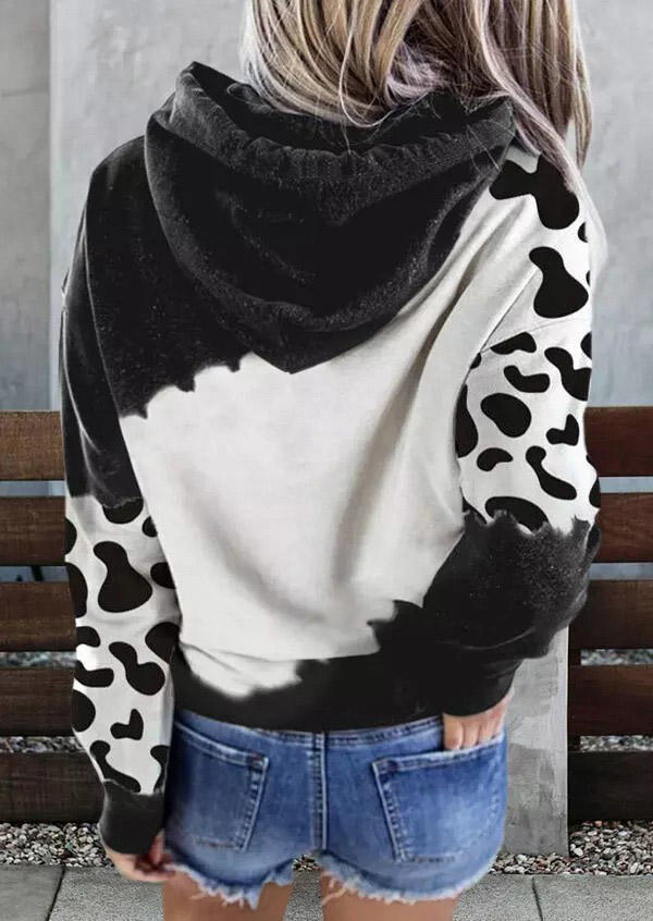 

Hoodies Just A Girl Who Loves Cows Hoodie in Black. Size