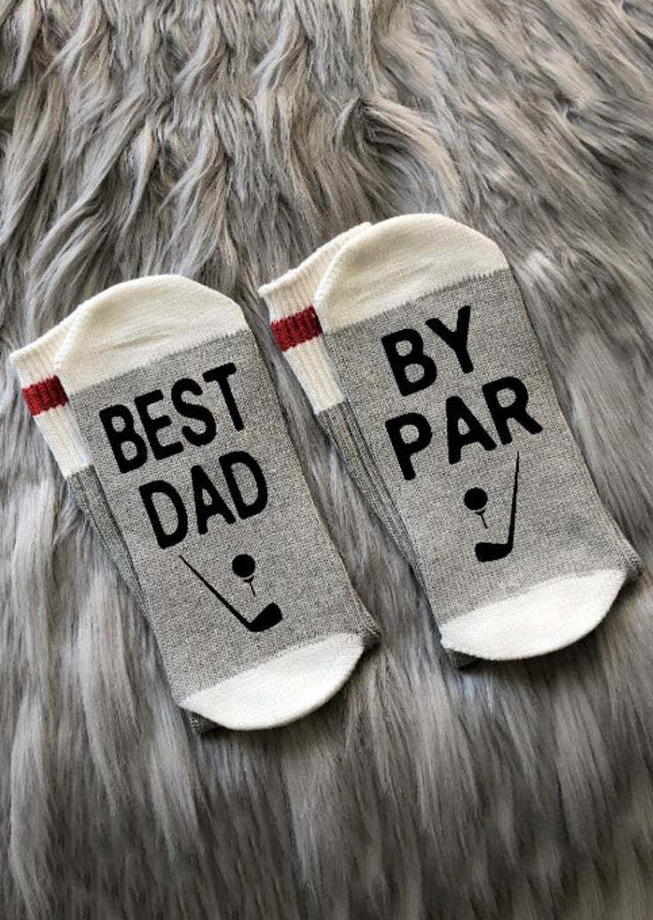 

Crew Socks Best Boyfriend By Par Golf Crew Socks in Gray. Size