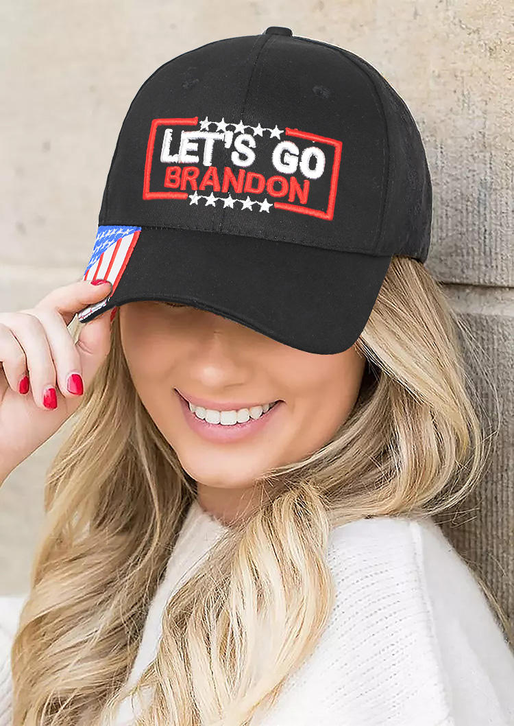 

Hats Let's Go Brandon Baseball Cap in Pattern2. Size