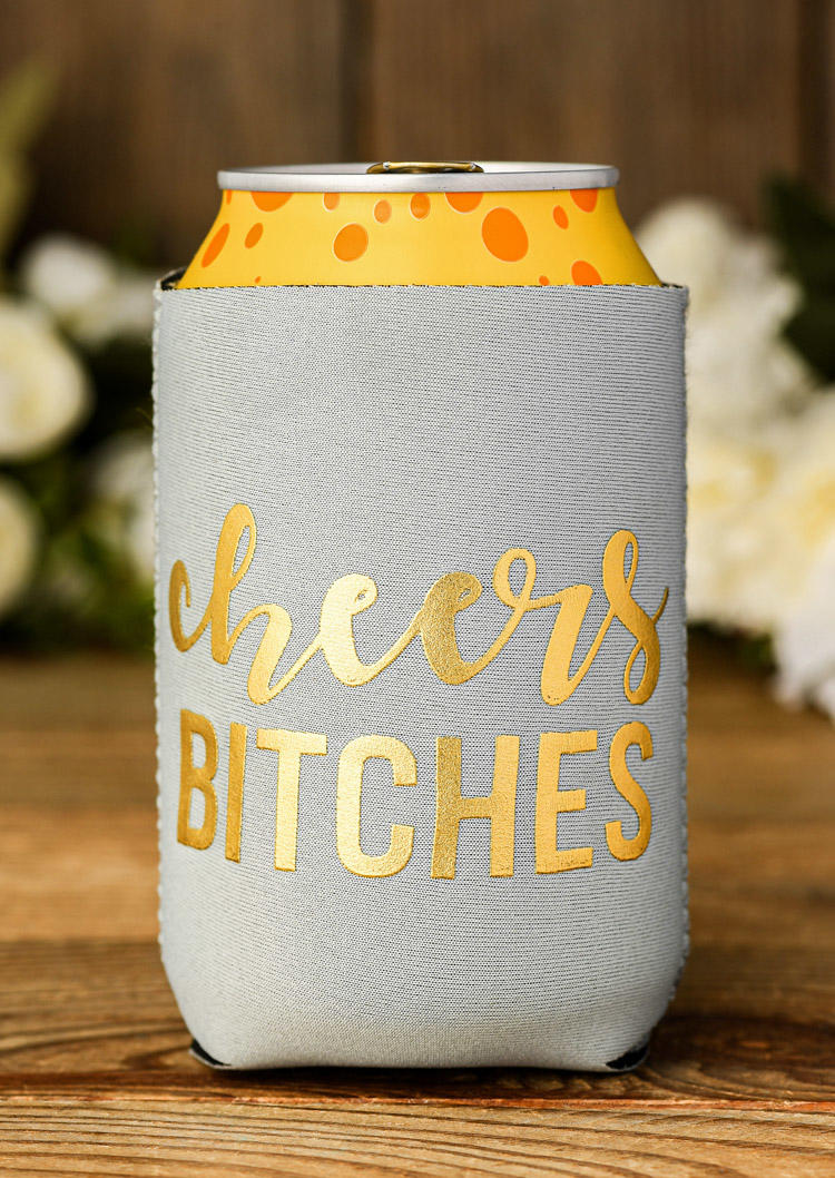 

Tools Cheers B!tches Can Cooler in Pink. Size