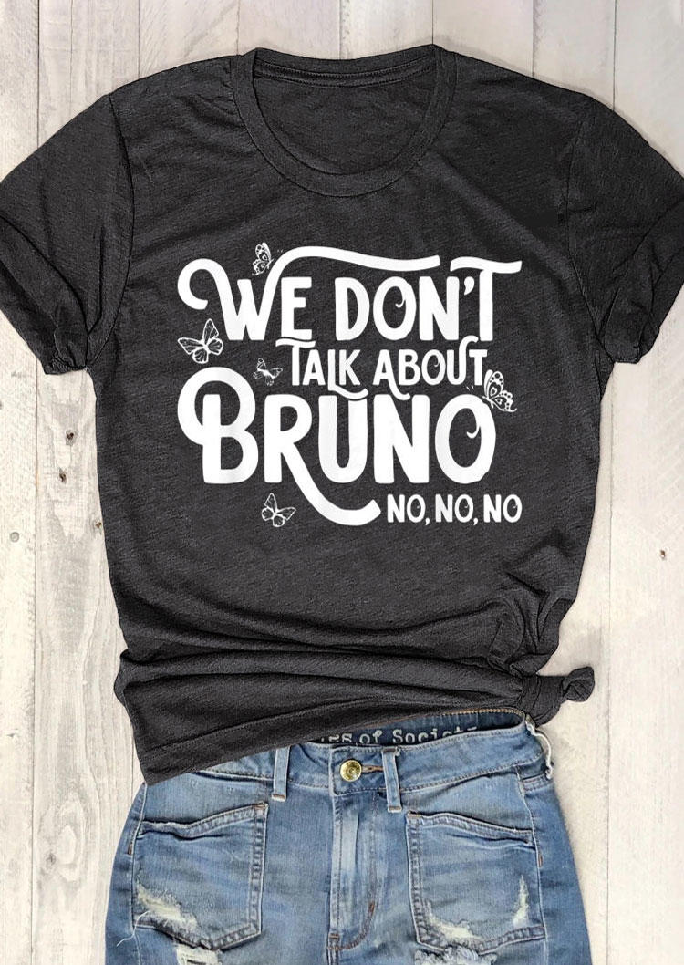 

T-shirts Tees We Don't Talk About Bruno T-Shirt Tee in Dark Grey. Size