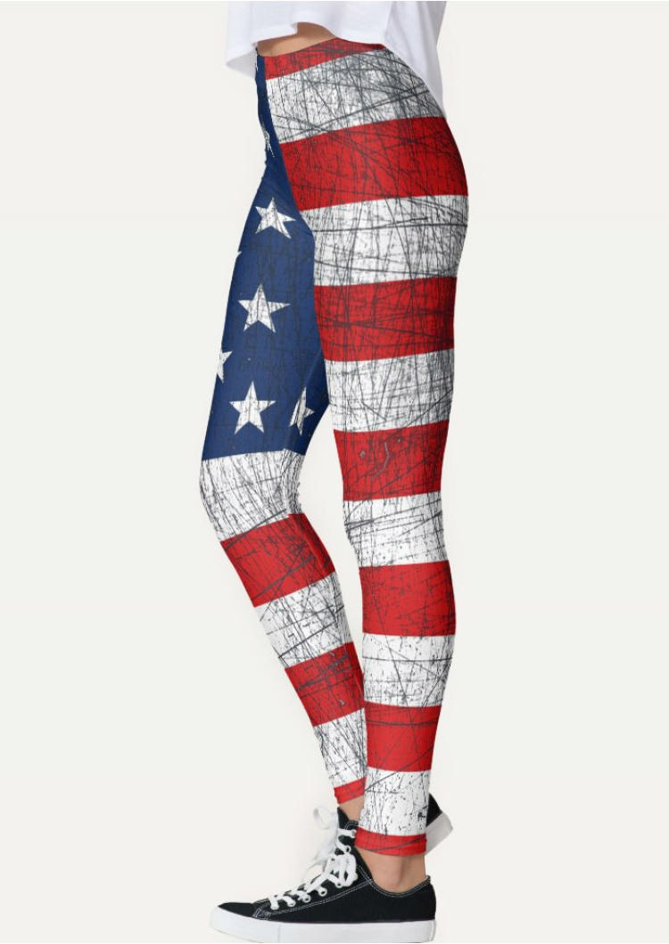 

Pants American Flag Star Striped Pants in Multicolor. Size: ,M,L,XL