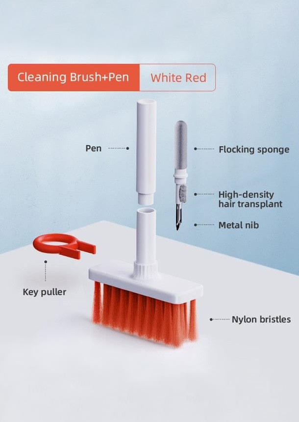 Multi-Functional Keyboard Cleaning Soft Brush