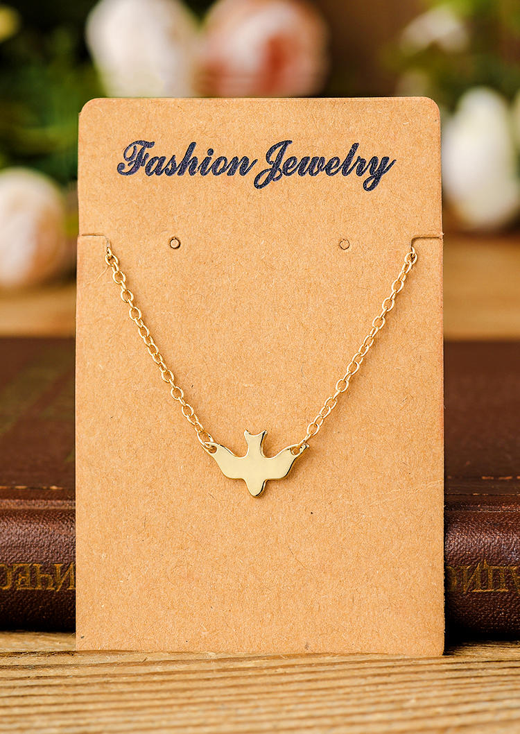 Bracelet Dove For Peace Alloy Bracelet in Gold. Size