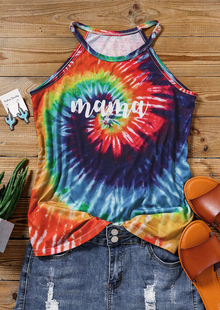 

Tank Tops Mama Swirl Tie Dye Camisole in Multicolor. Size