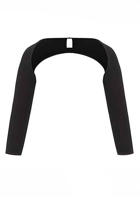 

2-in-1 Arm Shaping Sleeves Posture Supporter in Black. Size
