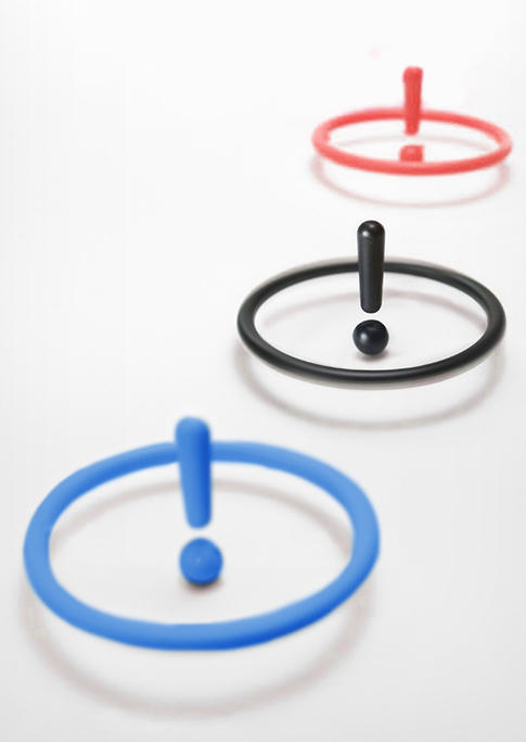 

Stress Reliever Rotatable Fidget Spinner Toy in Blue,Red. Size