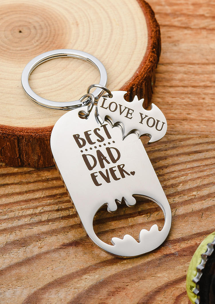 

Keychains I'll Always Be Your Little Girl You Will Always Be My Hero Keychain in Pattern2. Size