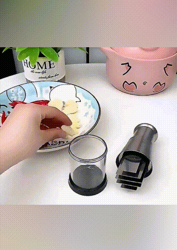 

Tools Pressed Garlic Stainless Steel Chopper in Black. Size