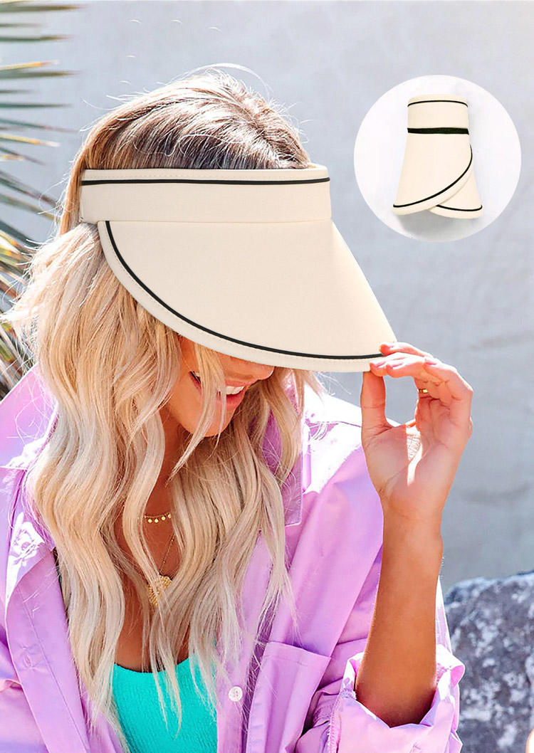 

Hats Hollow Out Adjustable UV Protection Sun Hat in Apricot. Size