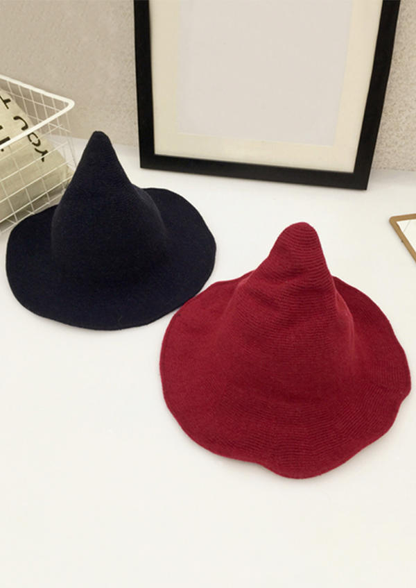 

Hats Winter Women's Modern Witch Hat in Red. Size