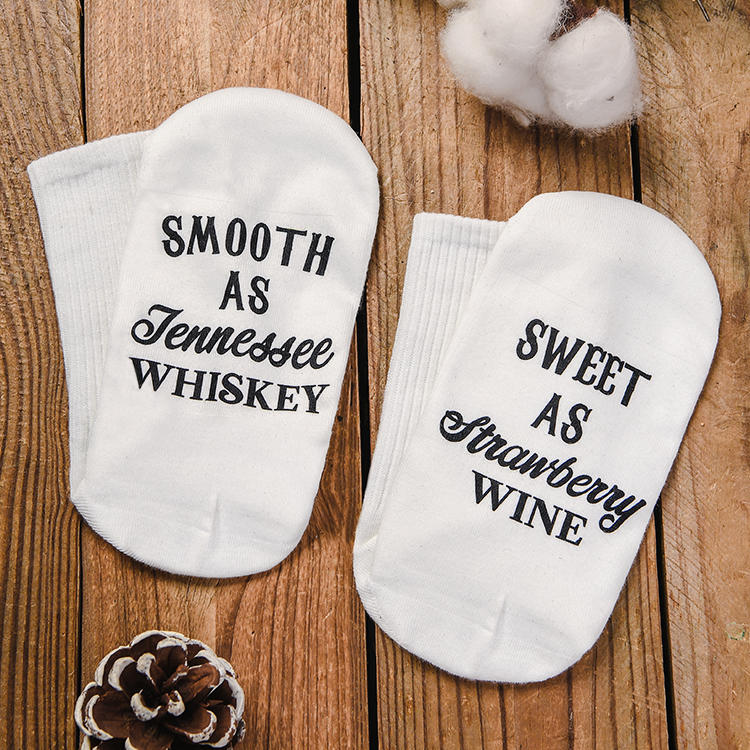 Smooth As Tennessee Whiskey Crew Socks