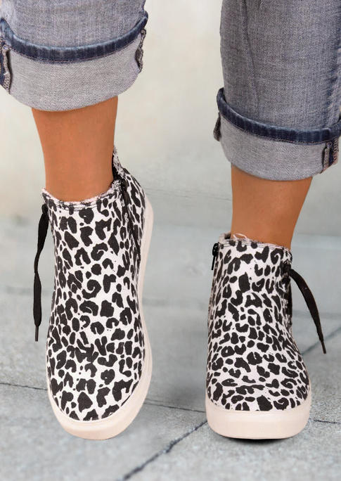

Sneakers Cow Lace Up Zipper Round Toe Flat Sneakers in Multicolor. Size: ,38,39,40,41