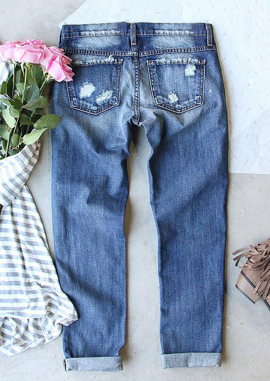

Pants It' Fall Y'all Pumpkin Leopard Denim Pants in Blue. Size: L,M,,XL