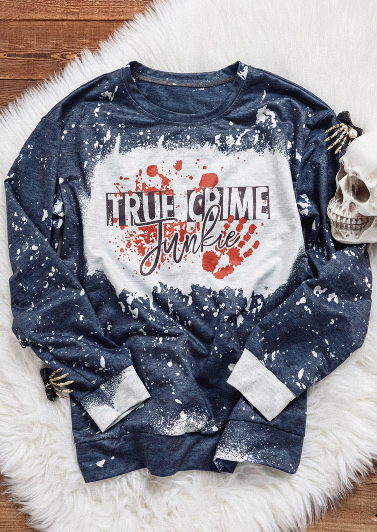 

Sweatshirts Halloween Horror Movie Bleached Sweatshirt in Multicolor. Size