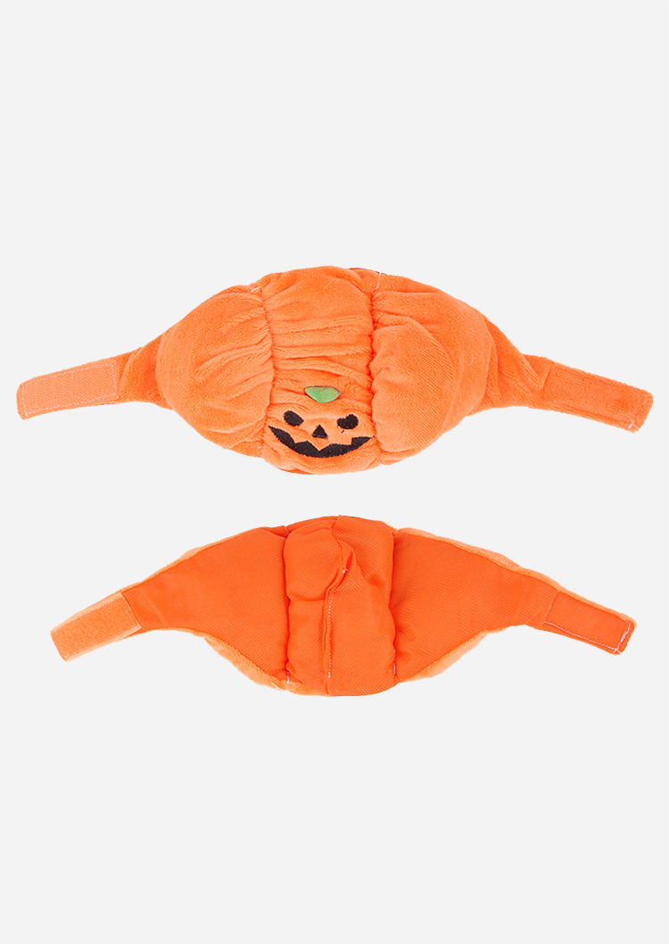 

Pet Products Halloween Pumpkin Pet Hat in Orange. Size