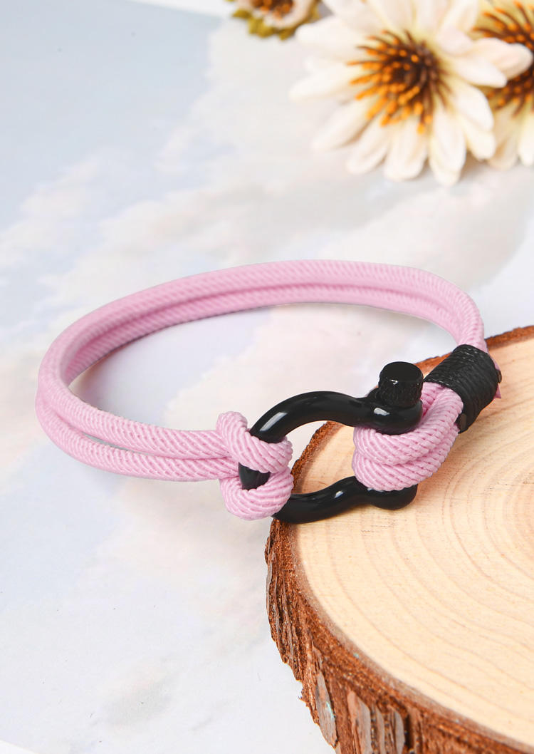 

Bracelet To My Daughter Bracelet in Pink. Size