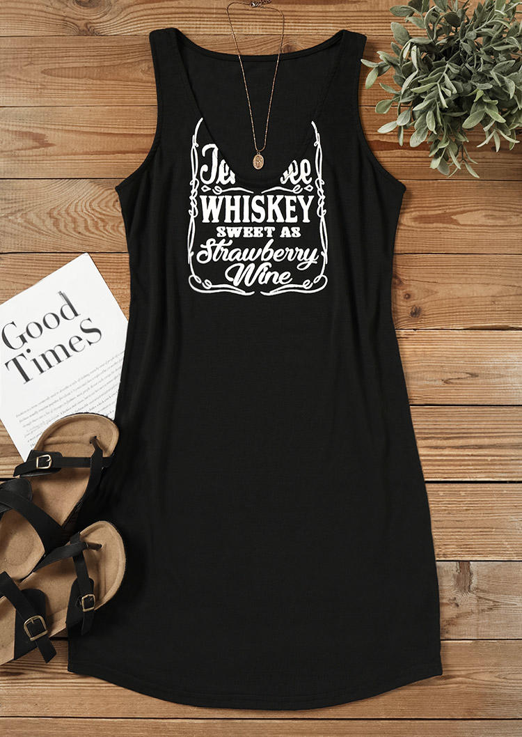 

Mini Dresses Tennessee Whiskey Sweet As Strawberry Wine Mini Dress in Black. Size