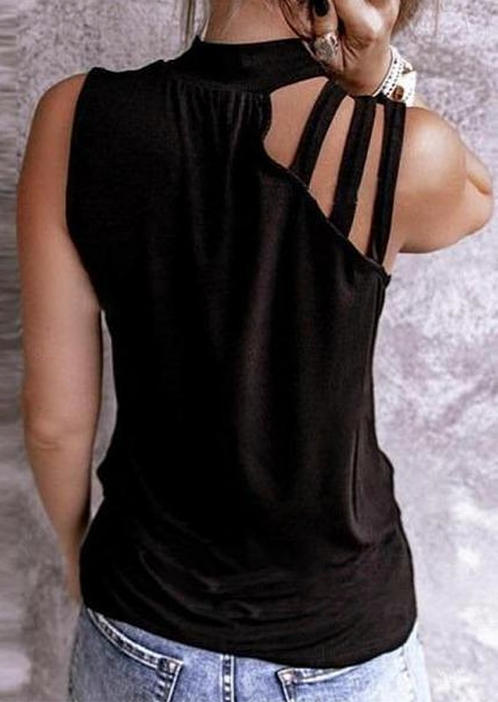 

Tank Tops It' A Good Day To Drink On A Boat Cut Out Tank Top in Black. Size: L,M