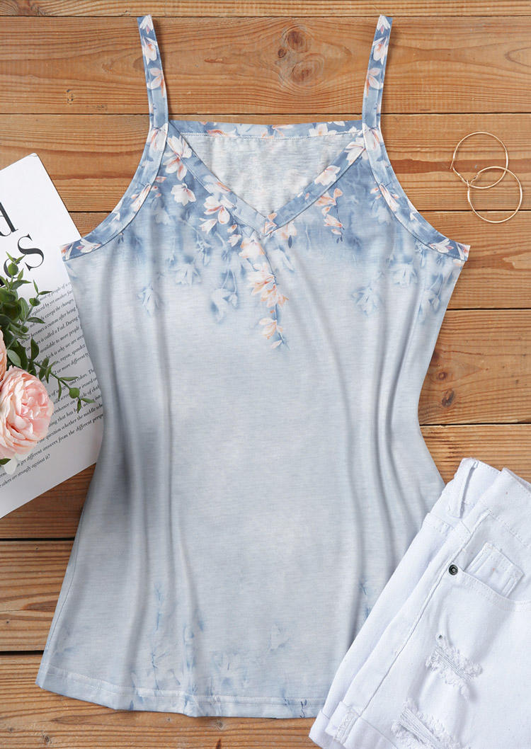 Ditsy Floral V-Neck Camisole