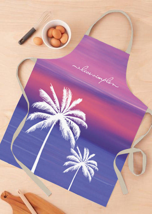

Tools Live Simple Coconut Tree Coconut Antifouling Apron in Multicolor. Size
