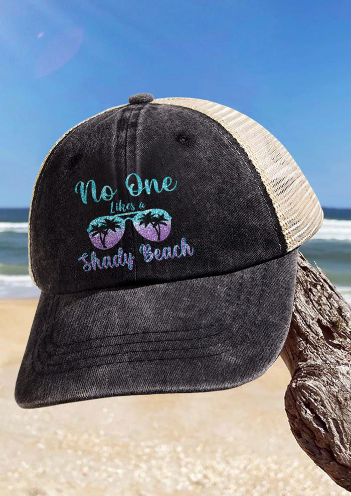 

Hats No One Likes A Shady Beach Coconut Tree Baseball Cap in Multicolor. Size