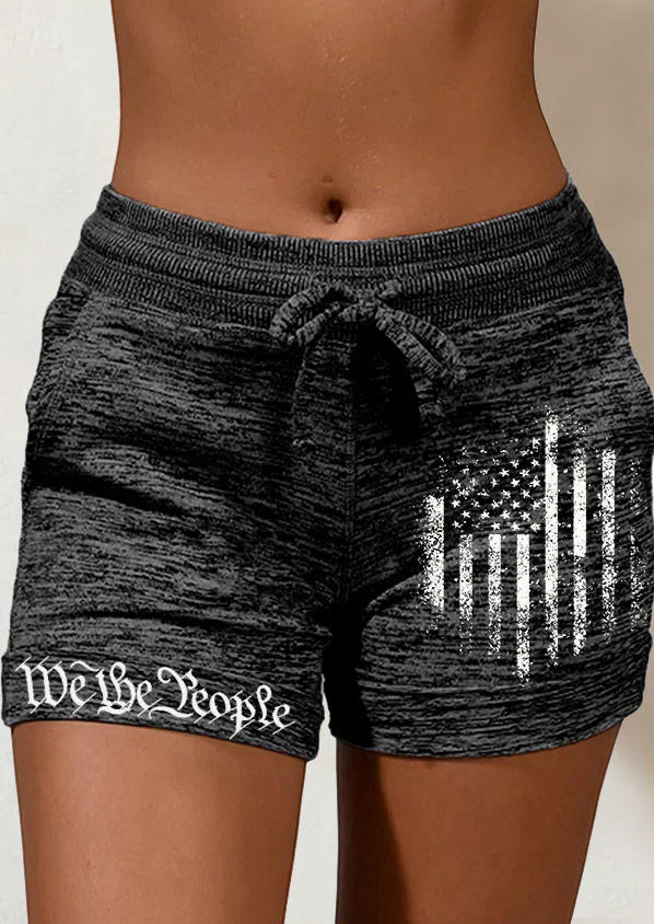 We The People American Flag Shorts