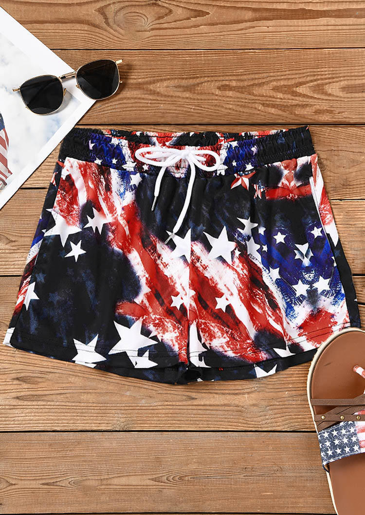 

Shorts American Flag Pocket Shorts in Multicolor. Size: L,M,,XL