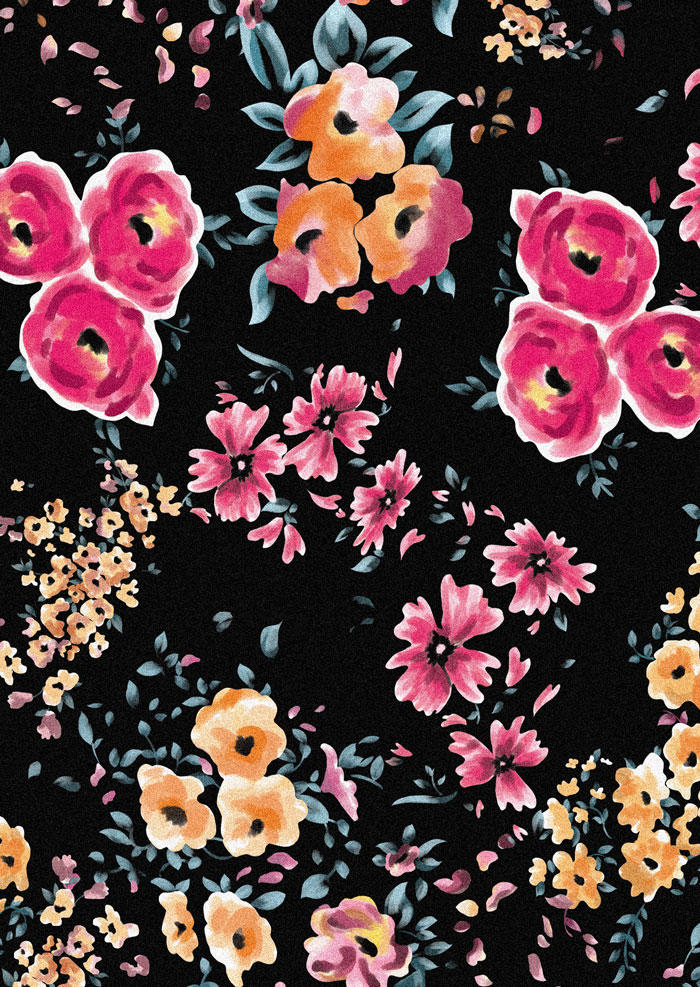 Floral Open Back V-Neck Camisole