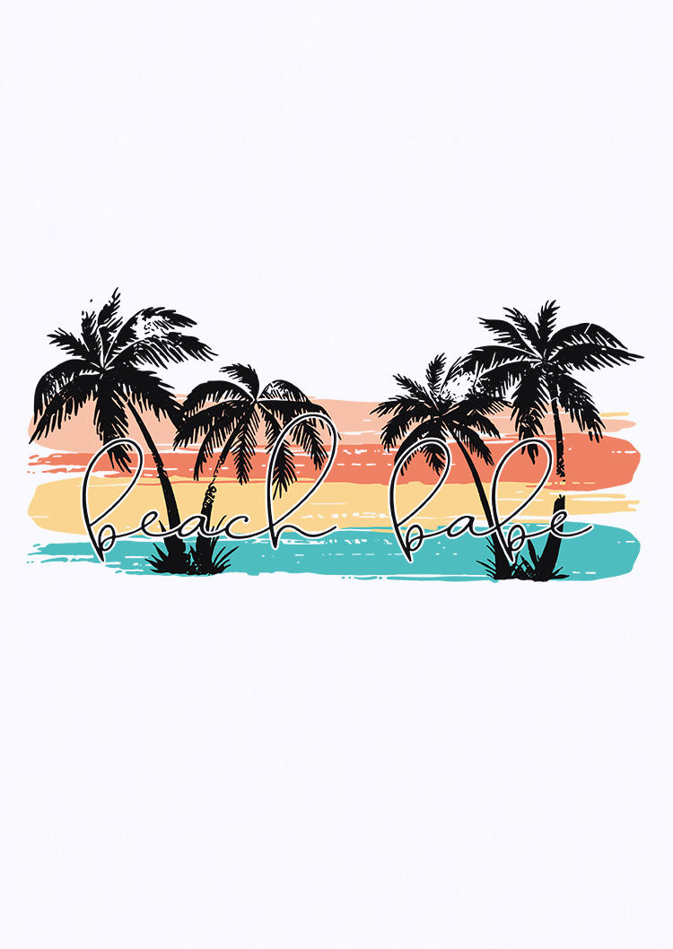 Beach Babe Coconut Tree Tank
