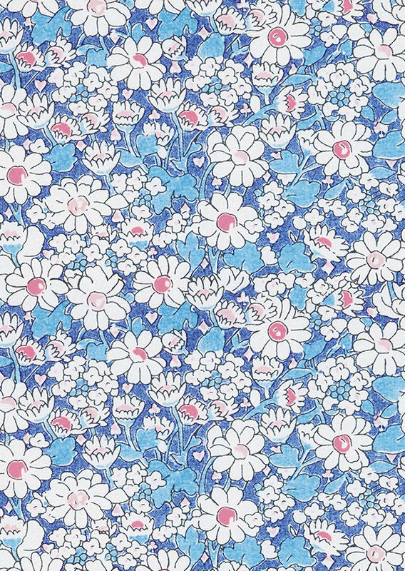 Ditsy Floral Criss-Cross Camisole - Light Blue