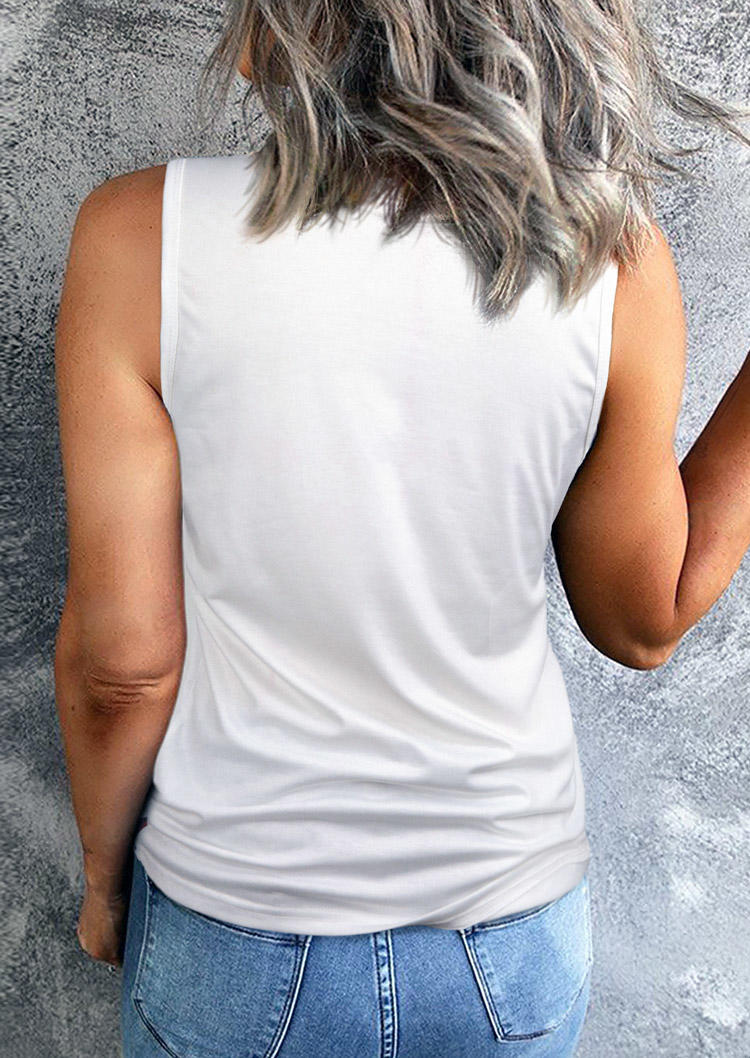 

Tank Tops Moms Against White Baseball Pants Tank Top in White. Size: L