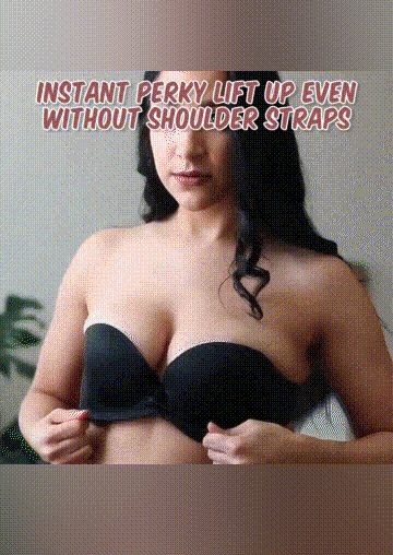 

Bras Invisible Backless Strapless Bra in Apricot. Size