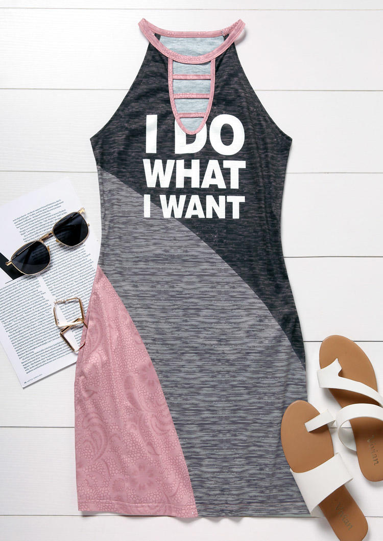 

Mini Dresses I Do What I Want Color Block Mini Dress in Multicolor. Size