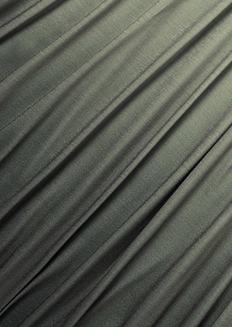 Gradient Ruched Spaghetti Strap Midi Dress