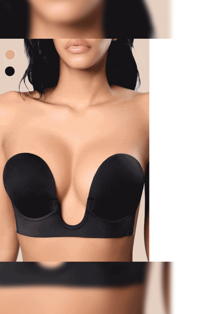 

Bras Invisible Breast Lifting Adhesive Bra in Black. Size