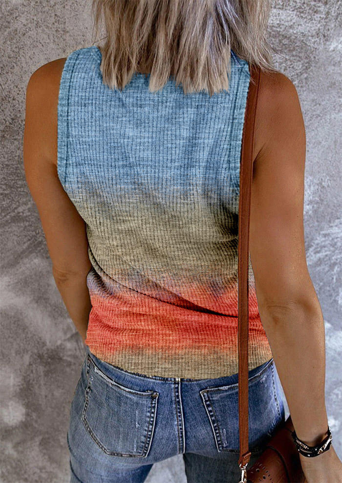 

Tank Tops Lake Vibes Sunset Gradient Tank Top in Multicolor. Size