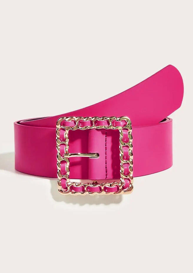 PU Leather Elegant Concise Belt