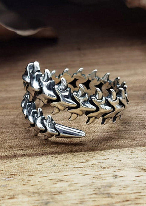 

Rings Open Alloy Vintage Ring in Silver. Size