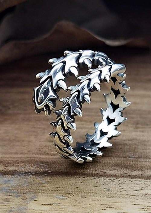 Open Alloy Vintage Ring