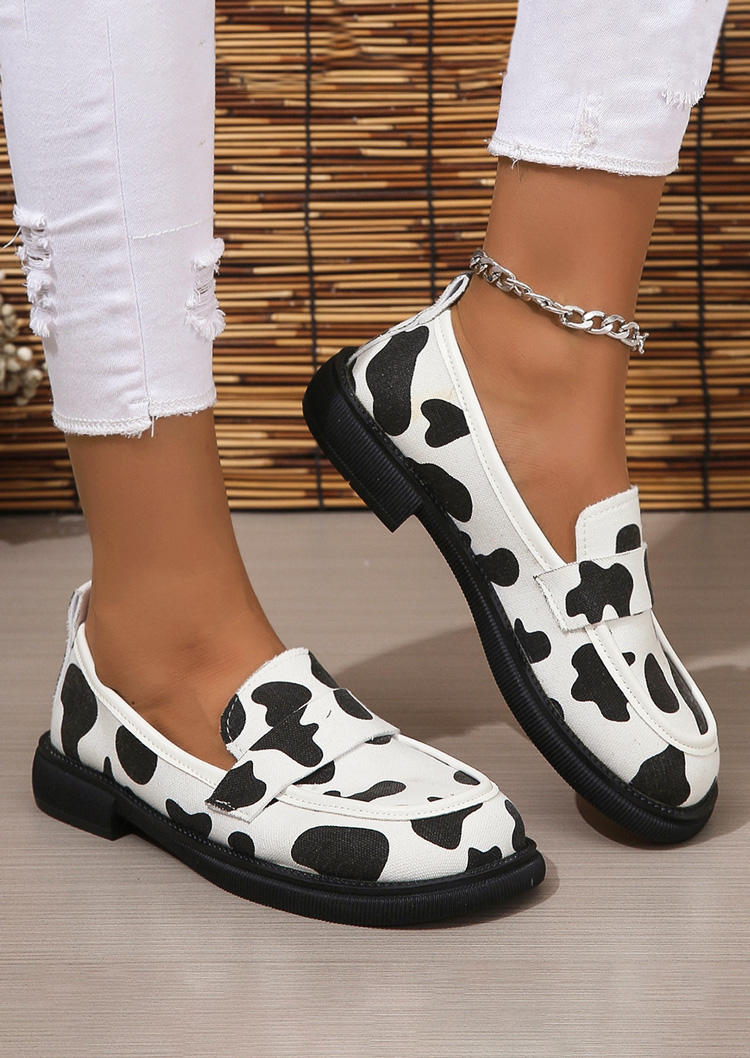 

Sneakers Cow Slip On Round Toe Flat Sneakers in Multicolor. Size: ,38,39,40,41