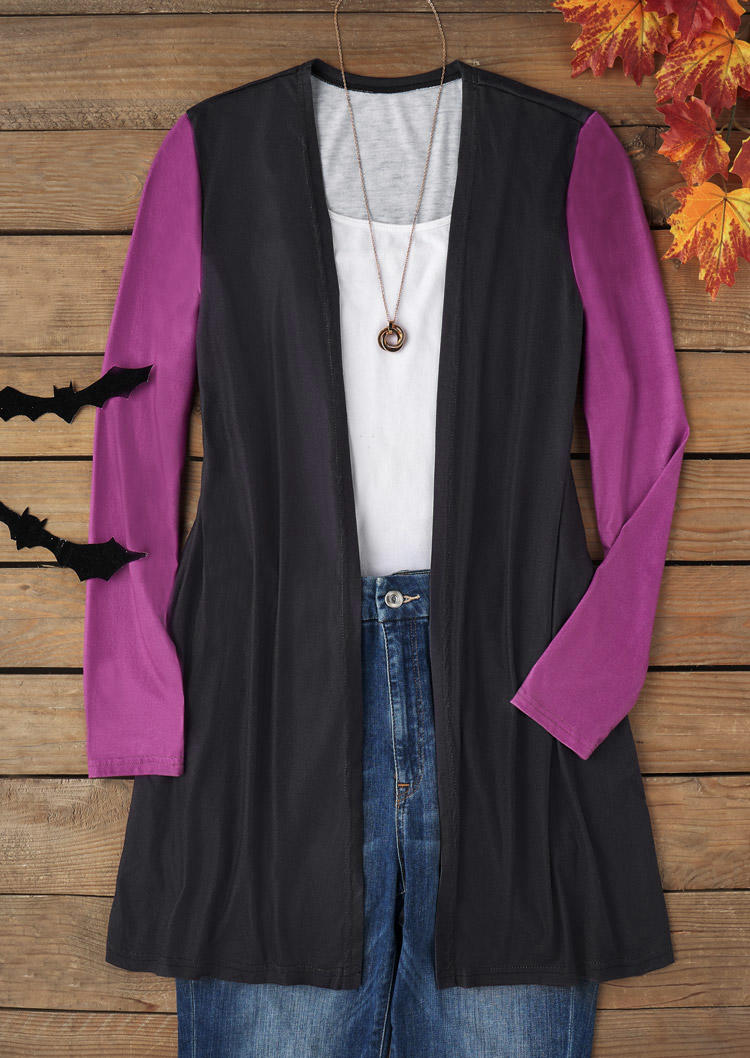 

Cardigans Halloween I Put A Spell On You Cardigan in Black. Size: L,M,,XL