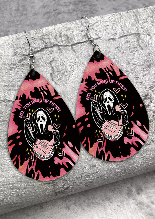 

Earrings Halloween No. You Hang Up First Ghost Earrings in Multicolor. Size