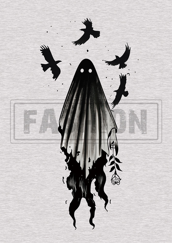 

Pants Halloween Ghost Bird Foldover Ruched Flare Pants - Light Grey in Gray. Size: L,M,,XL