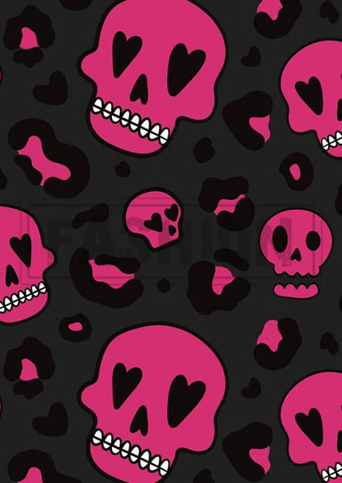 Halloween Skull Leopard Love Heart Sweatpants