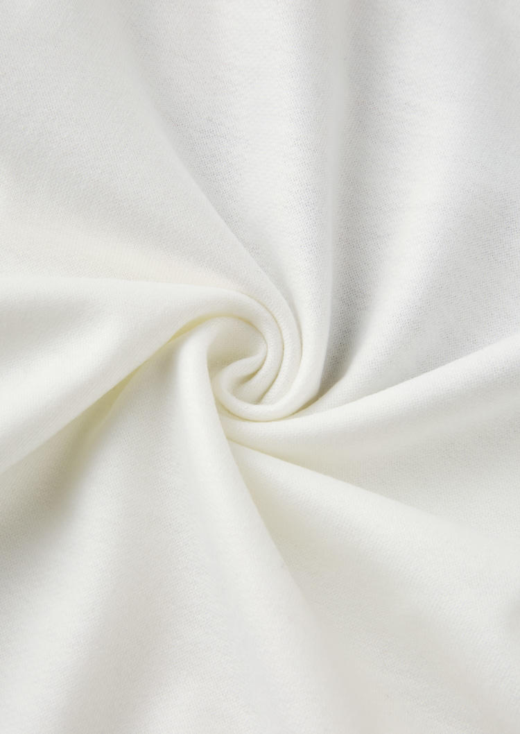 Color-Blocked Striped Pocket Raglan Sleeve Blouse - White