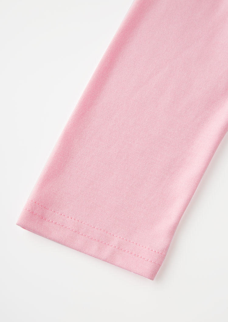 Wrap Tie Long Sleeve Mini Dress - Pink